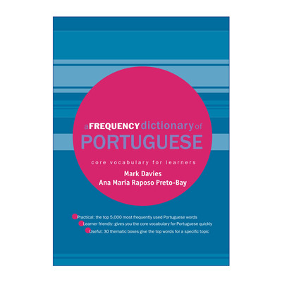A Frequency Dictionary of Portuguese 葡萄牙语高频词典 核心词汇进口原版英文书籍