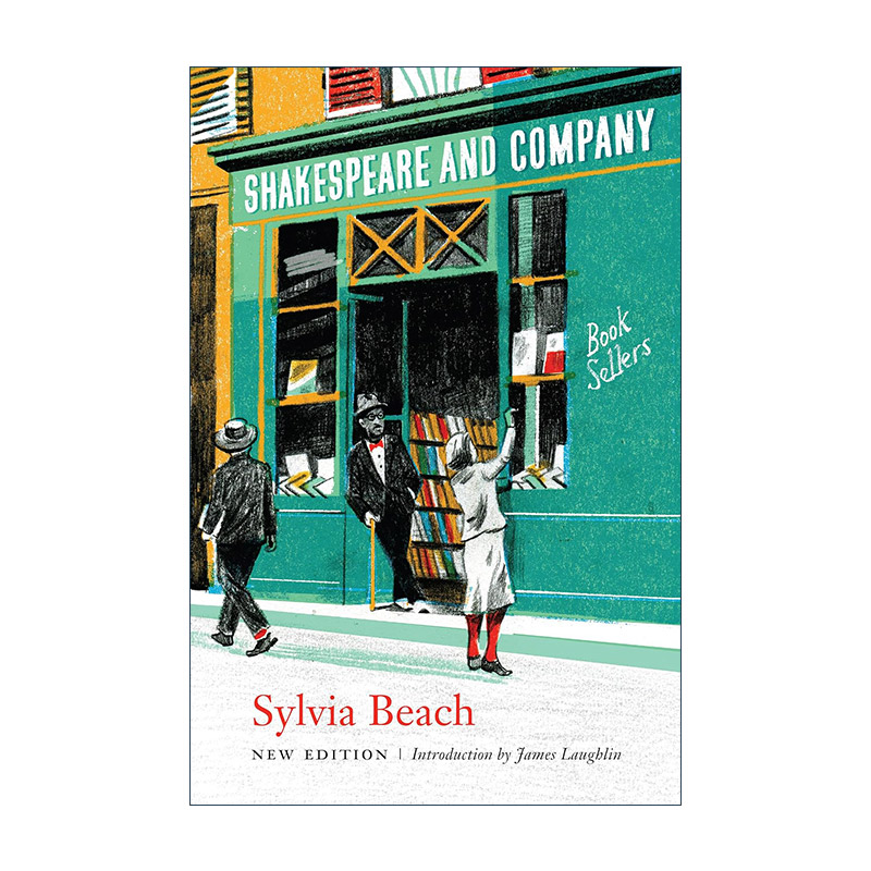英文原版 Shakespeare and Company 莎士比亚书店 巴黎左岸,一个女人和她的传奇书店 西尔薇娅·毕奇 英文版 进口英语原版书籍