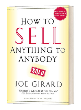 How to Sell Anything to Anybody  无往不利的推销术进口原版英文书籍