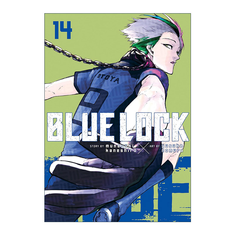 英文原版 Blue Lock 14 蓝色监狱系列14 同名日本动漫 足球体育漫画 Muneyuki Kaneshiro野村优介 英文版 进口英语原版书籍