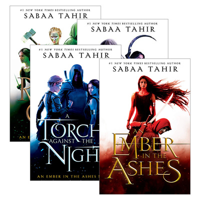 英文原版 An Ember in the Ashes 灰烬余火1-4册 武夫帝国 暗夜火炬 风暴后的天空 门口的死神 英文版 进口英语原版书籍