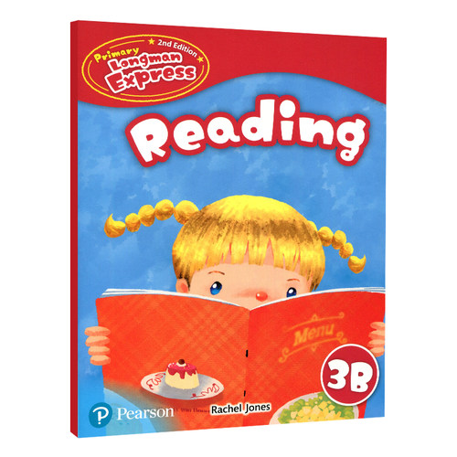 英文原版 培生香港朗文小学英语教材  Primary Longman Express 3B Reading 三年级下学期 阅读练习册 第二版朗文快车PLE 英文版