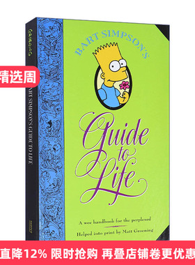 英文原版 Bart Simpson's Guide to Life 辛普森的生活指南 精装 英文版 进口英语原版书籍