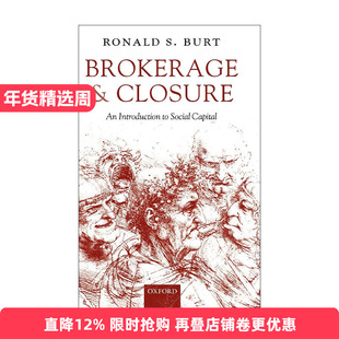 英文原版 Brokerage and Closure 经济与停业 社会资本简介 精装 英文版 进口英语原版书籍