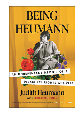 英文原版 Being Heumann 朱迪思·休曼传 残疾人权利活动家回忆录 Judith Heumann 英文版 进口英语原版书籍