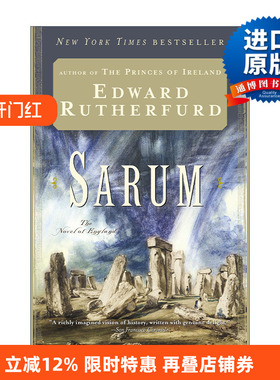 Sarum 塞勒姆 历史小说 Edward Rutherfurd进口英文原版书籍