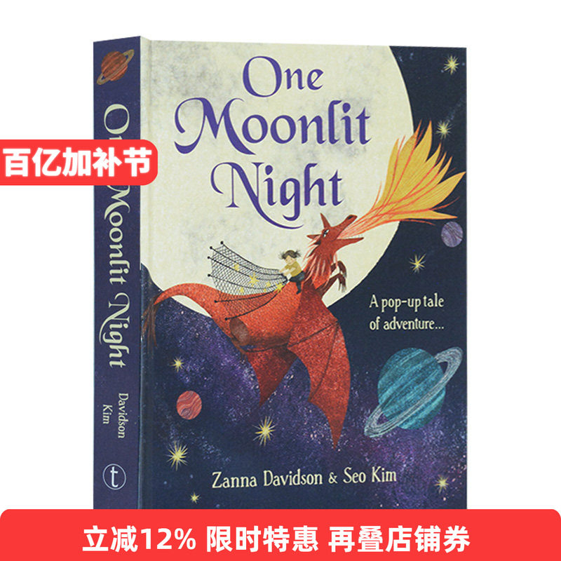 One Moonlit Night 月夜 精装立体书进口原版英文书籍