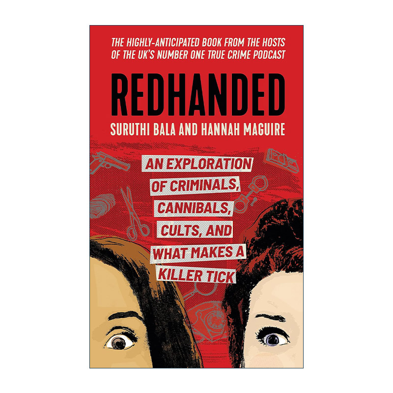 英文原版 Redhanded 暴力的本质 犯罪心理研究 同名播客 英文版 进口英语原版书籍