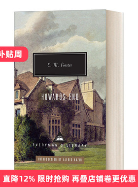 英文原版小说 Howards End Everyman's Library Contemporary Classics 霍华德庄园 E. M. Forster福斯特 人人图书馆 进口英语书