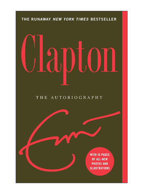 Clapton 天堂十字路口 埃里克·克莱普顿自传 Eric Clapton进口原版英文书籍