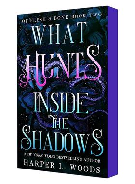 英文原版 What Hunts Inside the Shadows 阴影中的猎手 肉与骨系列 哈珀·伍兹 黑暗奇幻 英文版 进口英语原版书籍