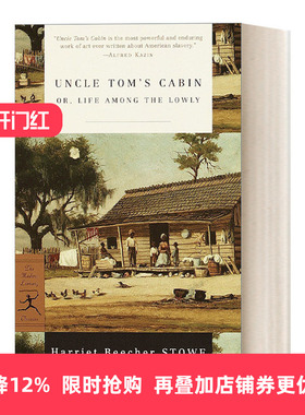 英文原版 Uncle Tom's Cabin Modern Library Classics 汤姆叔叔的小屋 Harriet Beecher Stowe斯托夫人 英文版 进口英语原版书籍