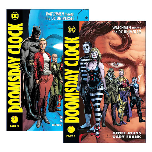 Doomsday Clock DC漫画 毁灭日之钟 2册进口原版英文书籍