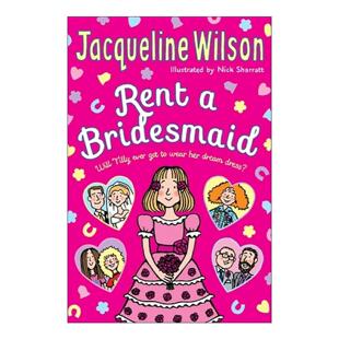 英文原版 Rent a Bridesmaid 租一个伴娘 儿童章节桥梁书 杰奎琳·威尔逊 英文版 进口英语原版书籍