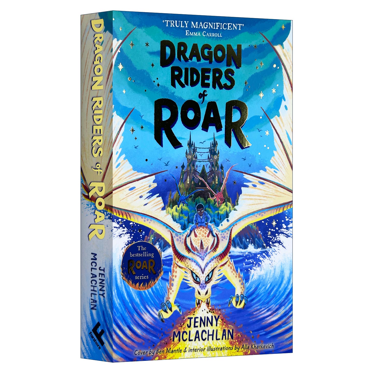 英文原版 Dragon Riders of Roar The Land of Roar #4 咆哮之地4 驯龙勇士 英文版 进口英语原版书籍