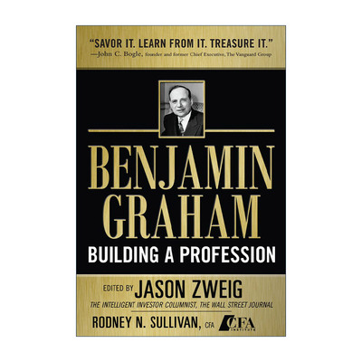 英文原版 Benjamin Graham Building a Profession 格雷厄姆精解证券分析 英文版 进口英语原版书籍