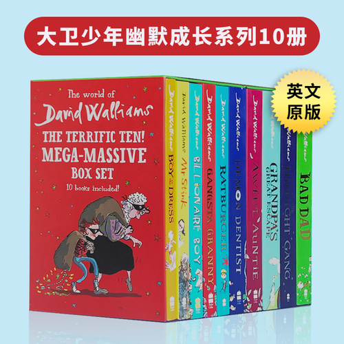 大卫魔鬼牙医原版英语书籍