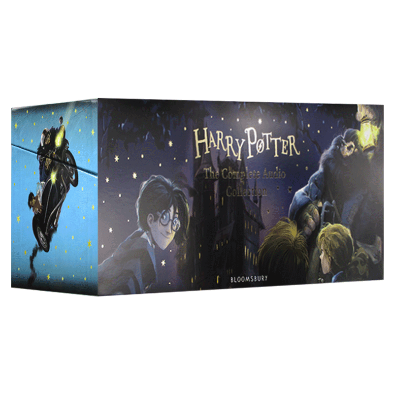 英文原版小说 Harry Potter The Complete Audio Collection 哈利波特系列1-7 有声读物 英文版 进口英语原版书籍