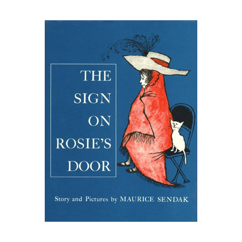 英文原版 The Sign on Rosie's Door 萝丝房门上的纸条 精装绘本 百老汇音乐剧真实的罗西灵感来源 英文版 进口英语原版书籍