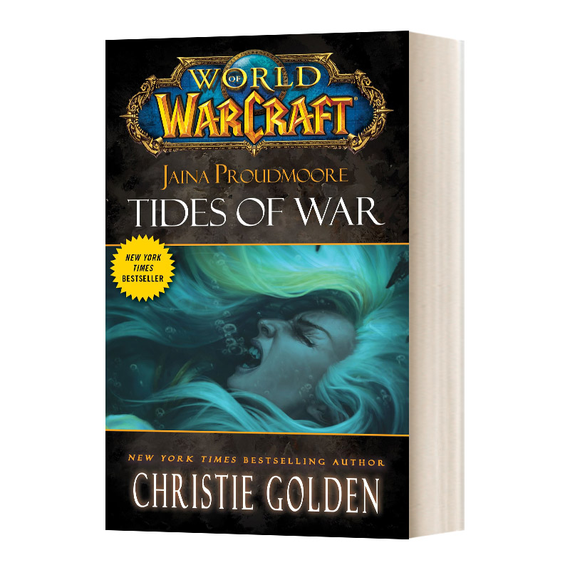 英文原版小说 World of Warcraft Jaina Proudmoore Tides of War战争之潮魔兽世界官方小说英文版进口英语原版书籍