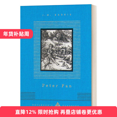 Peter Pan 彼得·潘 Everyman精装收藏版 儿童经典系列进口原版英文书籍