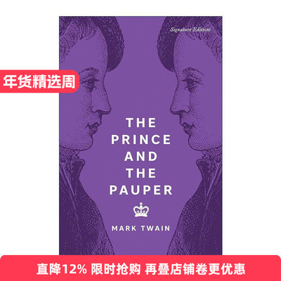 英文原版 The Prince and the Pauper 王子与贫儿乞丐王子 Signature Classics 英文版 进口英语原版书籍