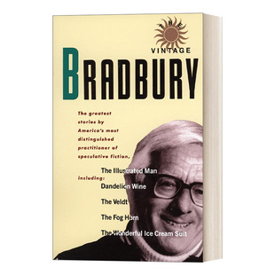 英文原版 The Vintage Bradbury 雷·布雷德伯里科幻推理小说集 世界科幻大奖星云奖大师奖获得者Ray Bradbury 英文版 进口书籍