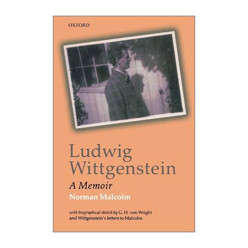英文原版 Ludwig Wittgenstein 回忆维特根斯坦 诺尔曼·马尔康姆 英文版 进口英语原版书籍
