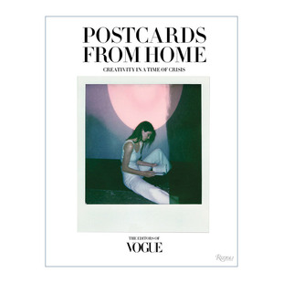 英文原版 Vogue Postcards from Home Vogue时尚偶像私密肖像 来自家中的明信片 疫情时期的创意写真 精装 进口英语原版书籍