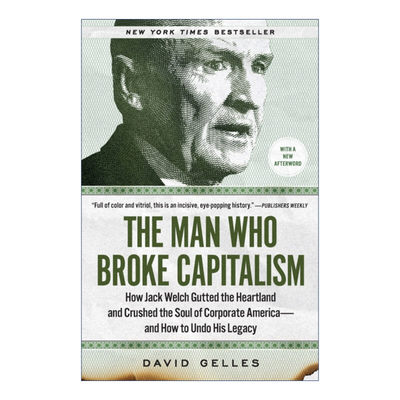 The Man Who Broke Capitalism 打破资本主义的人进口原版英文书籍