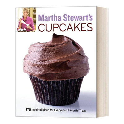 英文原版 Martha Stewart's Cupcakes 玛莎·斯图尔特的纸杯蛋糕 175个灵感创意食谱 英文版 进口英语原版书籍