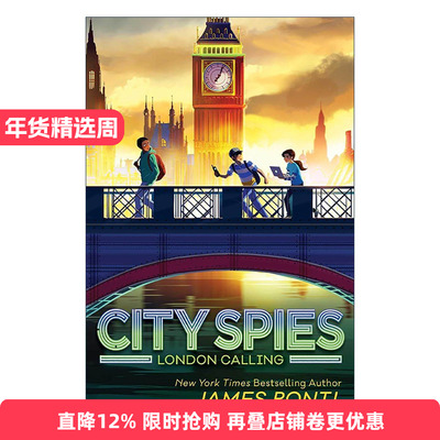 英文原版 London Calling 城市间谍6 伦敦 精装 青少年冒险故事 英文版 进口英语原版书籍