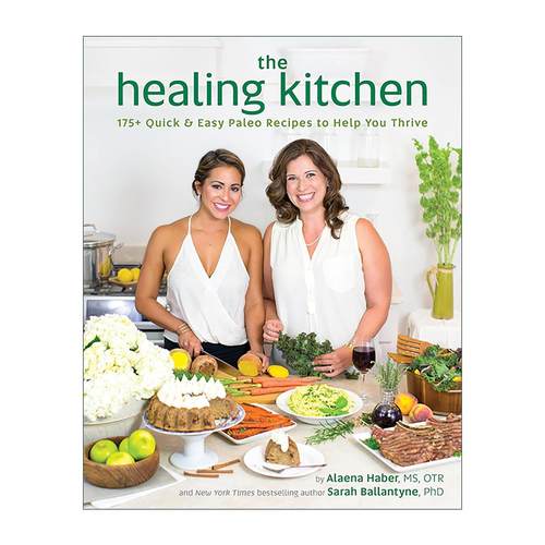英文原版 The Healing Kitchen 治愈厨房 简单快速的健康原始食谱 营养膳食计划指南 Alaena Haber 英文版 进口英语原版书籍