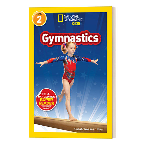 英文原版 National Geographic Readers Gymnastics Level 2 国家地理分级读物 体操 第2级 英文版 进口英语原版书籍