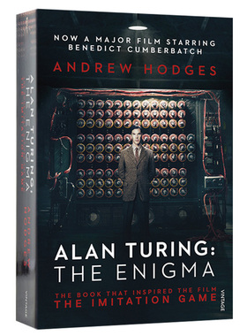 艾伦图灵传 如谜的解谜者 Alan Turing The Enigma 英文原版书 现代人工智能鼻祖艾伦图灵 奥斯卡电影 模仿游戏原版传记书