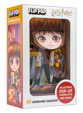 英文原版 Harry Potter Flip Pop: Hermione Granger 哈利波特立体书 赫敏格兰杰 英文版 进口英语原版书籍