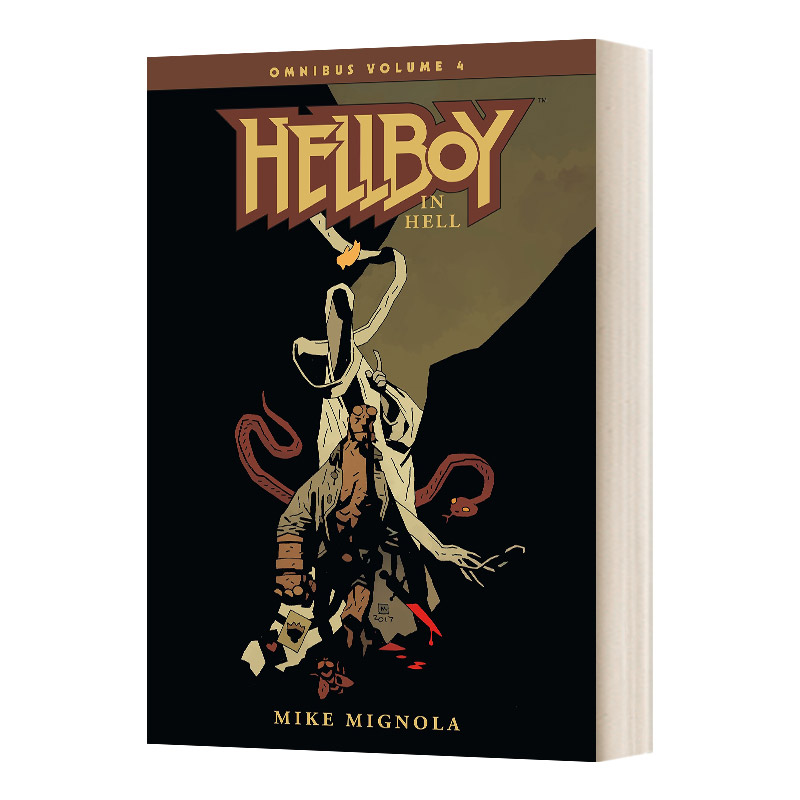 Hellboy in Hell Library Edition 地狱男爵4 地狱小子 坠入地狱进口原版英文书籍