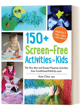 150+ Screen-Free Activities for Kids  儿童手工游戏设计进口原版英文书籍