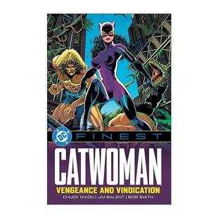 Vengeance 猫女 Catwoman 英文版 书籍 英文原版 Moench and Finest 全彩漫画 复仇与辩护 Vindication 进口英语原版 Doug