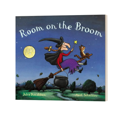 英文原版绘本 Room on the Broom Big Book 女巫扫帚排排坐 大开本教学用书 朱莉娅唐纳森 Julia Donaldson 进口英文原版书籍
