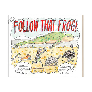 英文原版 书籍 英文版 凯迪克金奖作家Philip Frog 进口英语原版 Stead That 儿童启蒙精装 绘本故事书 Follow 跟着那只青蛙