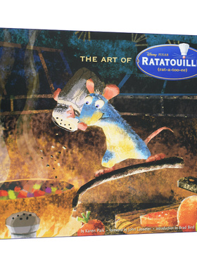 英文原版 Art of Ratatouille 迪士尼动画料理鼠王 电影艺术设定集 精装 进口英文原版书籍