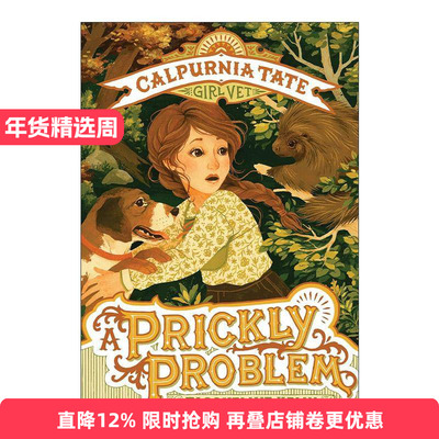英文原版 A Prickly Problem 棘手的问题 兽医少女系列 英文版 进口英语原版书籍