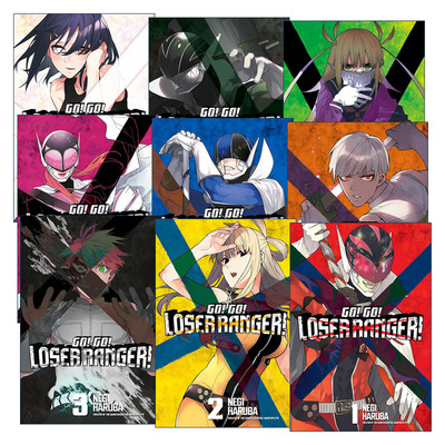 英文原版 Go! Go! Loser Ranger! 战队大失格系列1-9册 同名动漫漫画 五等分的新娘作者春场葱 讲谈社 英文版 进口英语原版书籍