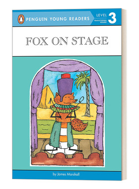 英文原版Fox on Stage Penguin Young Readers  Level 3 舞台上的狐狸 企鹅青少分级阅读3级 汪培珽第三阶段分级读物 英文版进口书