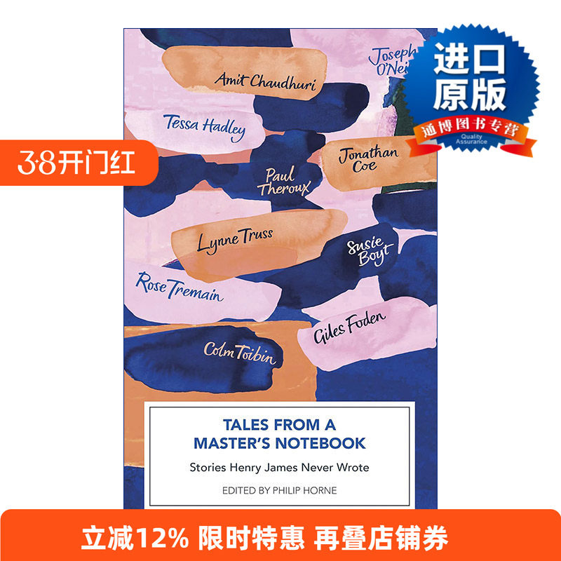 英文原版 Tales from a Master's Notebook 大师的灵感笔记 亨利?詹姆斯从未动笔的小说 精装 英文版 进口英语原版书籍