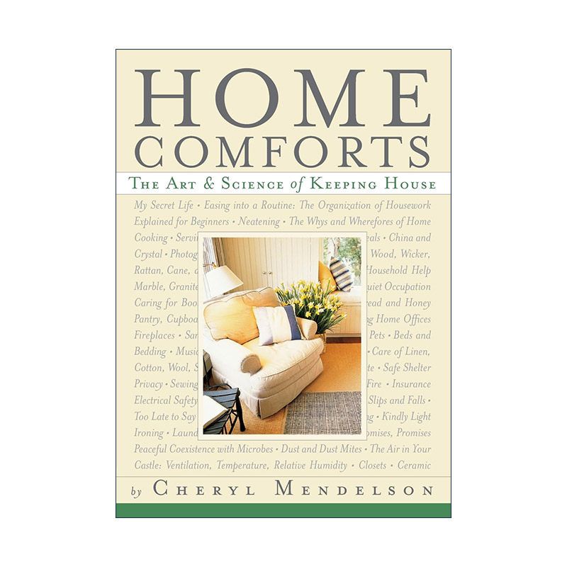 英文原版 Home Comforts 家事的抚慰 食物 衣物以及合理的家事计划 英文版 进口英语原版书籍