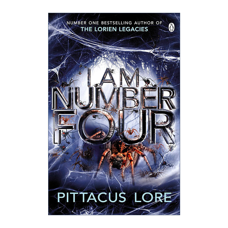 英文原版 I Am Number Four 洛林传奇1 关键第4号 庇塔库斯·洛尔 英文版 进口英语原版书籍