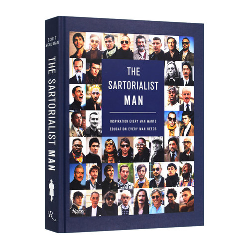 英文原版 Scott Schuman The Sartorialist Man 纽约时尚街拍博客 街头男装 斯科特·斯库曼 英文版