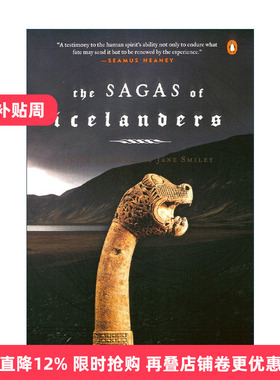 英文原版 The Sagas of the Icelanders 冰岛人传奇 简?斯迈利 英文版 进口英语原版书籍